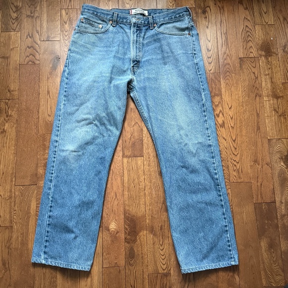 Levi's - Light Blue Regular Fit 505 Jeans - Picture 7 of 13